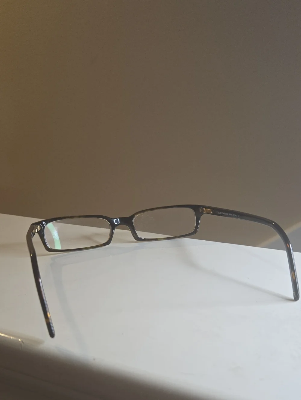 Dolce & Gabbana DG3015 Prescription Glasses Brown Tortoise Rectangular